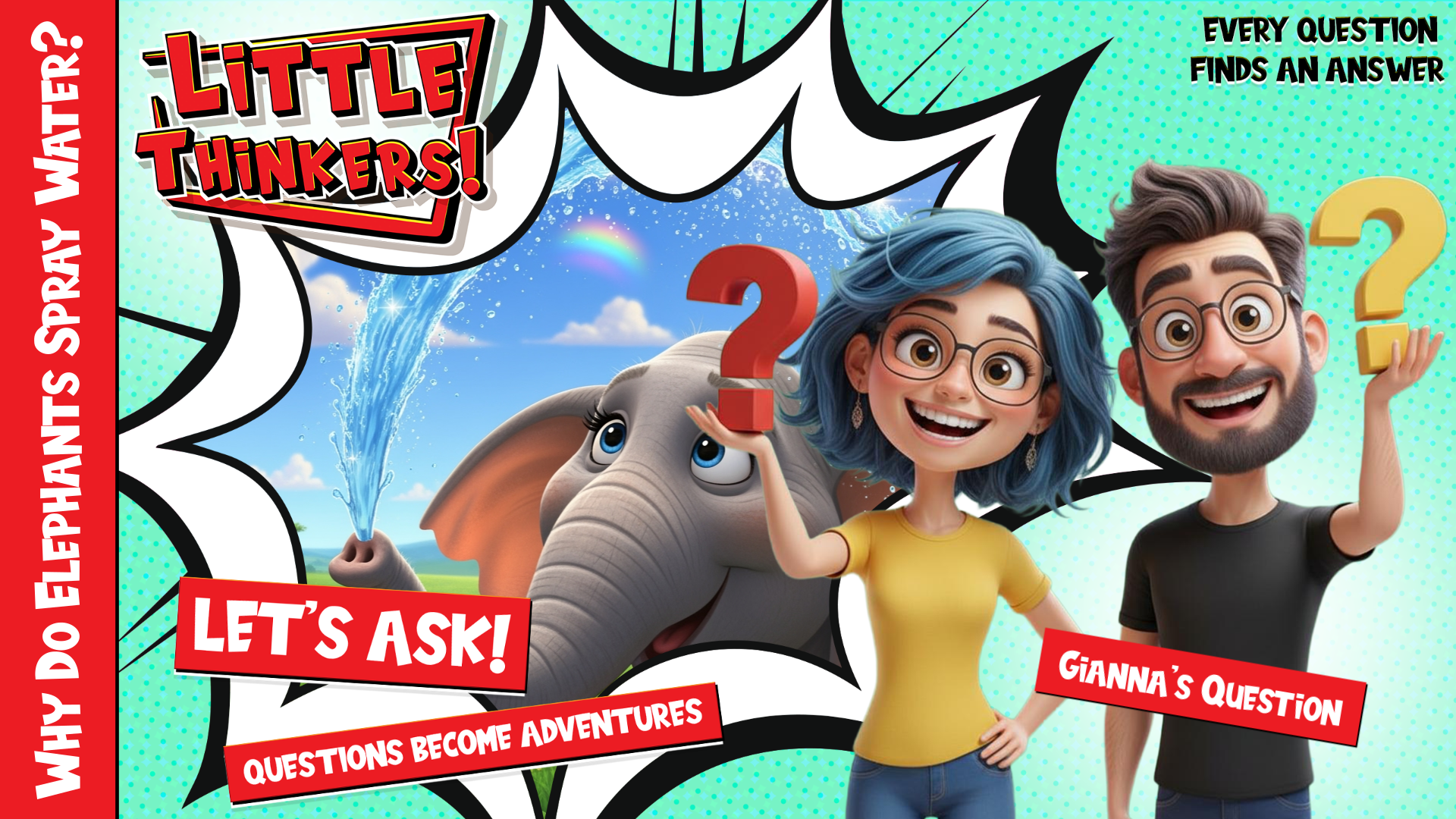 Thumbnail - Why Do Elephants Spray Water?