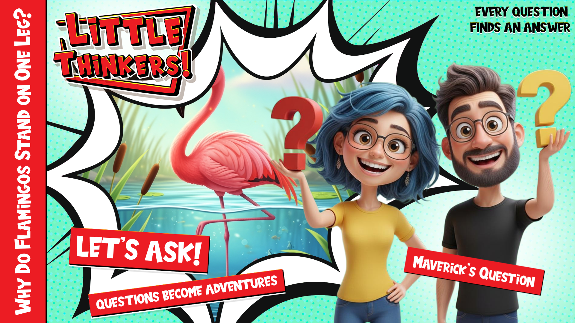 Thumbnail - Why Do Flamingos Stand on One Leg?