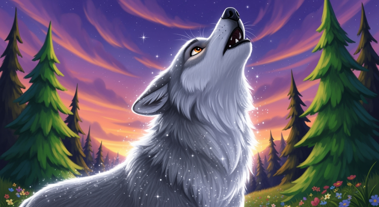 Lets Ask! - Why Do Wolves Howl? (Background)