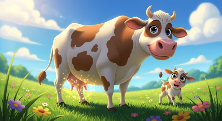 Lets Ask! - Why Do Cows Make Milk? (Background)