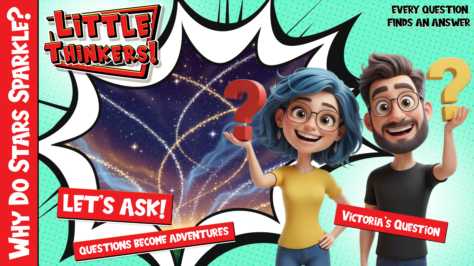 ⭐✨ WHOA! Why Stars Sparkle & WINK at You From Space! 🌌👁️ episode artwork