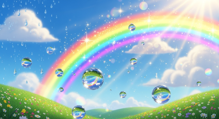 Lets Ask! - Why Do Rainbows Disappear? (Background)