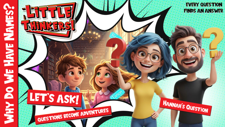 Why Do We Have Names? | Let's Ask! | Little Thinkers!