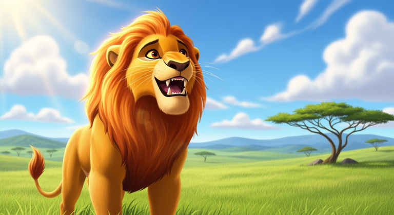 Lets Ask! - Why Do Lions Roar? (Background)