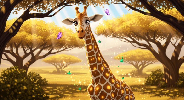 Lets Ask! - Why Do Giraffes Have Spots? (Background)