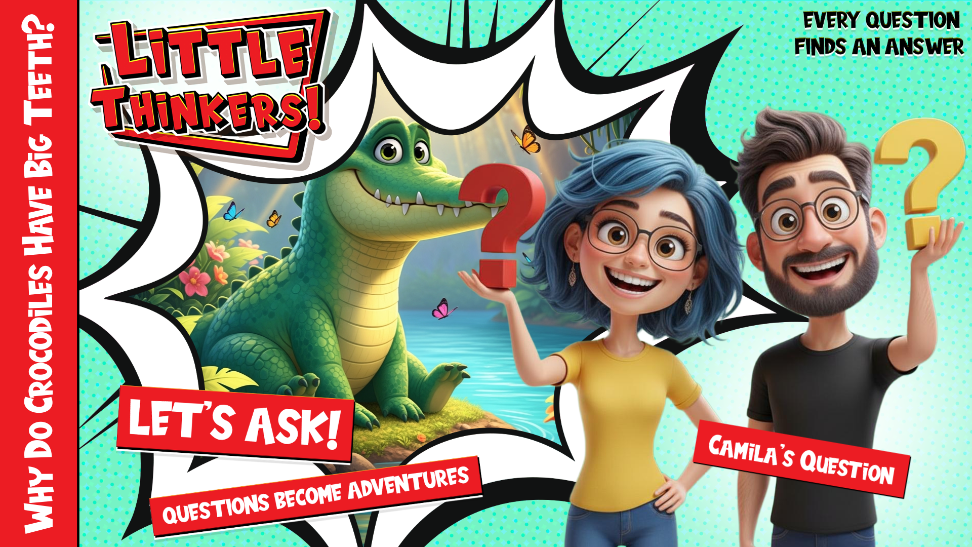 Thumbnail - Why Do Crocodiles Have Big Teeth?