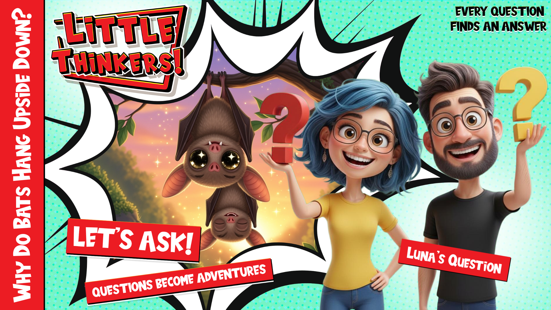 Thumbnail - Why Do Bats Hang Upside Down?