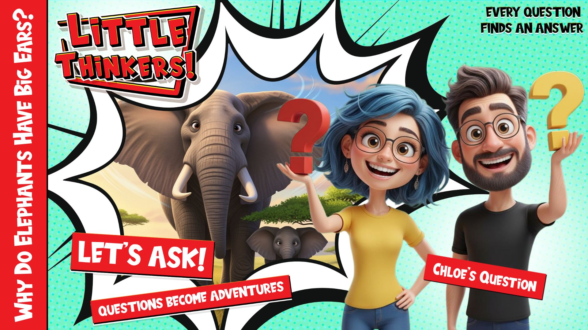🐘🌡️ UNBELIEVABLE! Why elephants have GIANT ears revealed! 🔥❄️ episode artwork