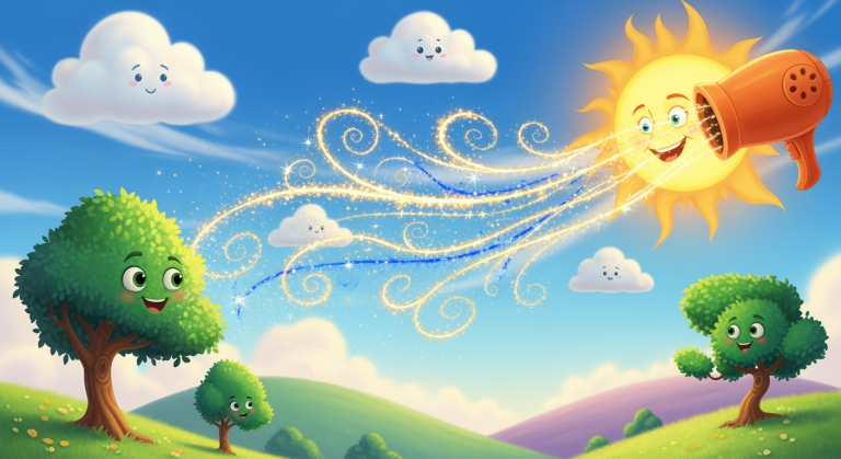 Lets Ask! - Why Does Wind Blow? (Background)