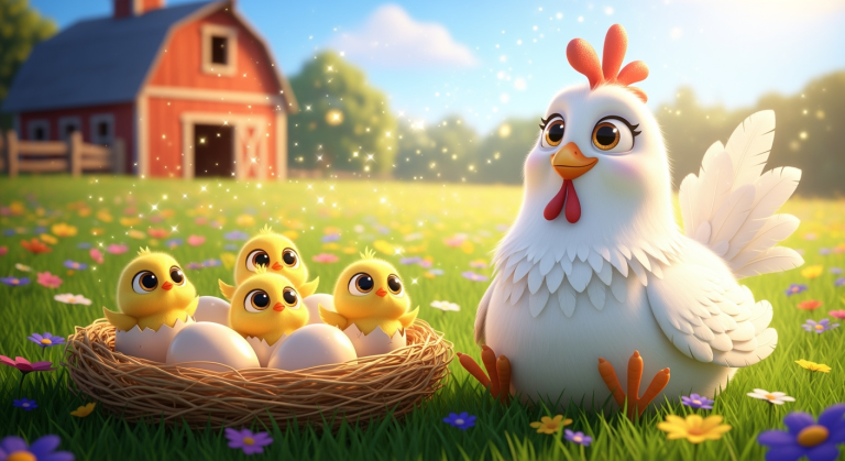 Lets Ask! - Why Do Chickens Lay Eggs? (Background)