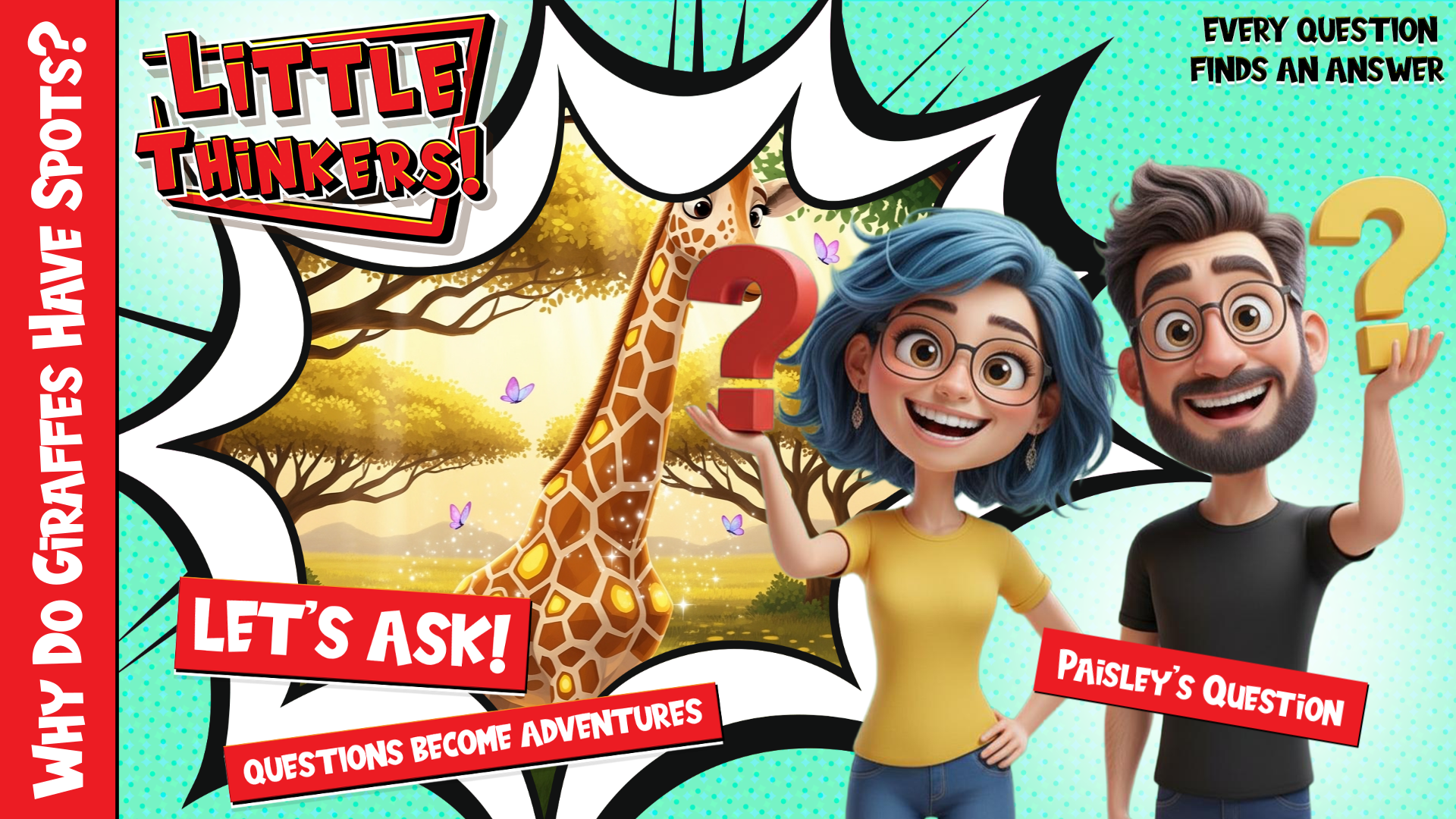 Thumbnail - Why Do Giraffes Have Spots?