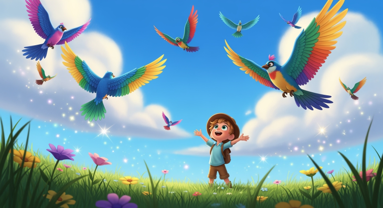 Lets Ask! - Why Do Birds Have Wings? (Background)