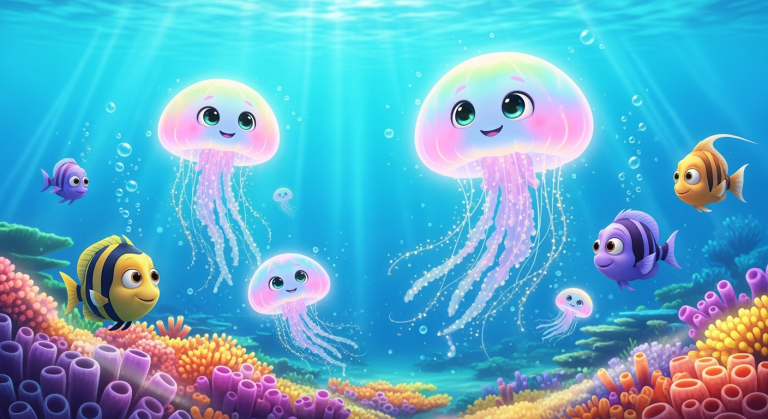 Lets Ask! - Why Do Jellyfish Sting? (Background)