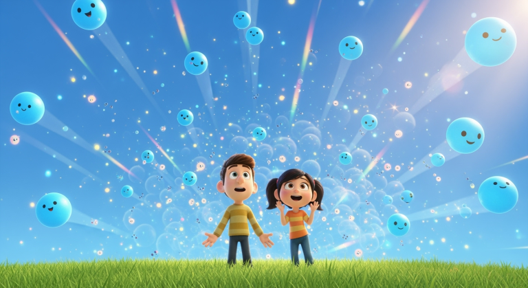 Lets Ask! - Why Is the Sky Blue? (Background)