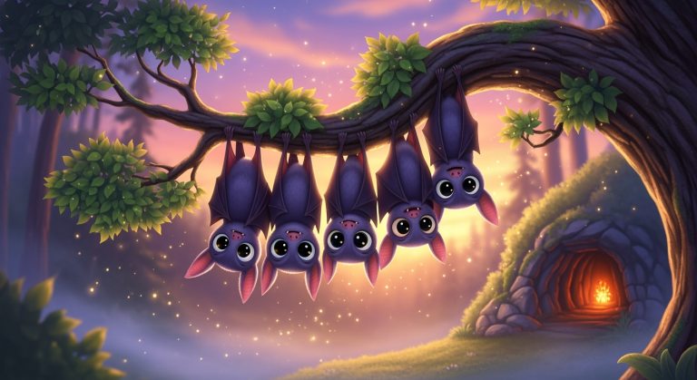 Lets Ask! - Why Do Bats Hang Upside Down? (Background)