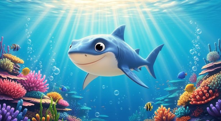 Lets Ask! - Why Do Sharks Always Swim? (Background)