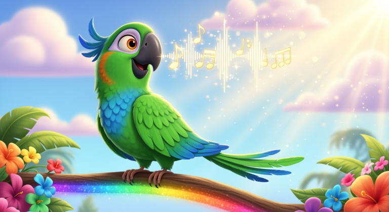 Lets Ask! - Why Do Parrots Talk? (Background)