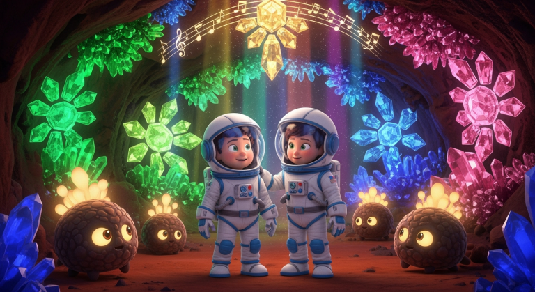 Lets Create! - Mars Field Trip Mystery (Background)