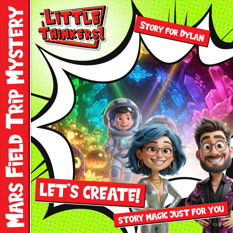 Cover - Mars Field Trip Mystery (Personalized Story)