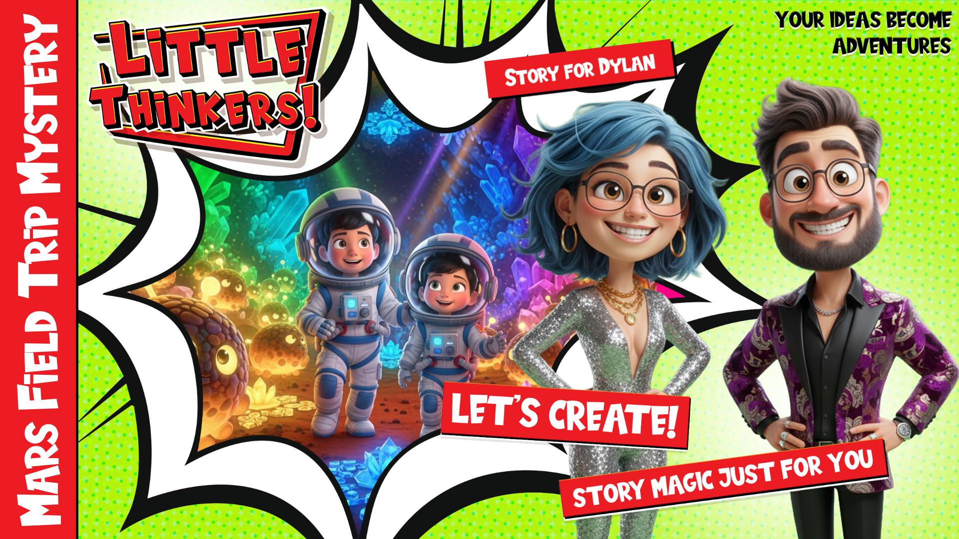 Thumbnail - Mars Field Trip Mystery (Personalized Story)