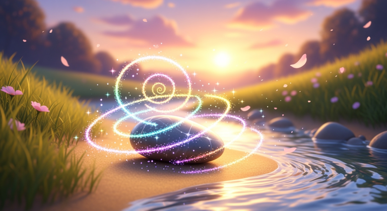 Lets Imagine! - Pebble That Hugs Time (Background)