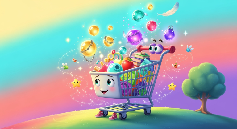 Lets Imagine! - The Dreamy Shopping Cart (Background)