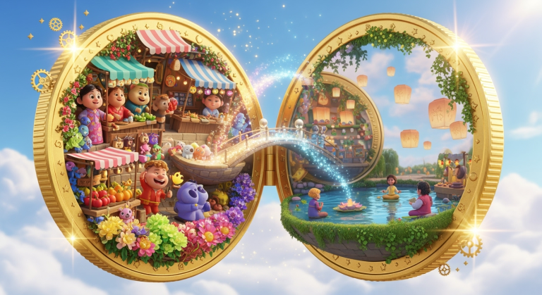 Lets Imagine! - The Wondering Coin (Background)