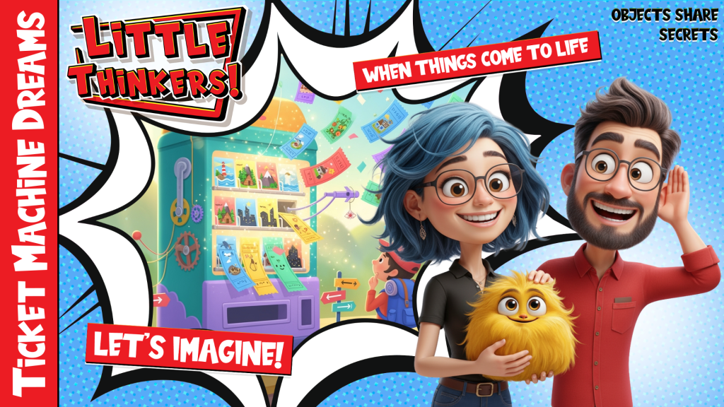 Ticket Machine Dreams | Let's Imagine! | Little Thinkers!