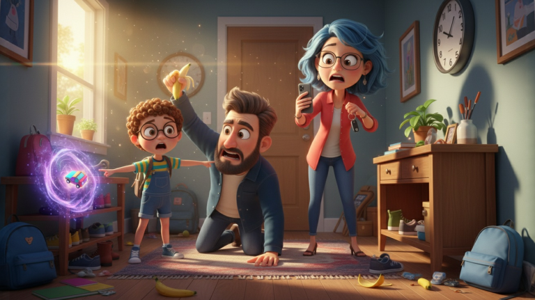 Lets Laugh! - Toy Vanishes At Departure (Background)
