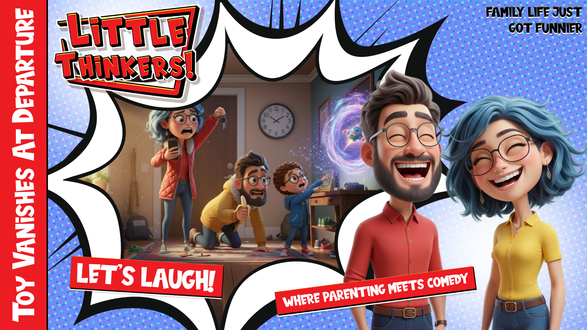 Thumbnail - Toy Vanishes At Departure (Family Humor)