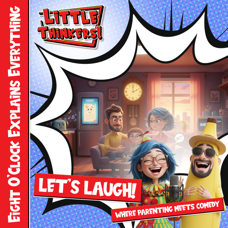 Cover - Eight O'Clock Explains Everything (Family Humor)