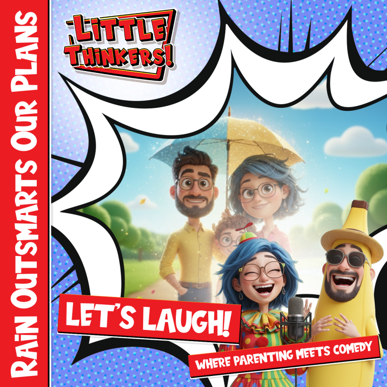 Cover - Rain Outsmarts Our Plans (Family Humor)