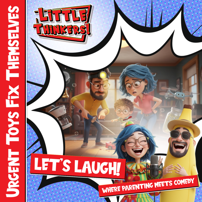 Cover - Urgent Toys Fix Themselves (Family Humor)