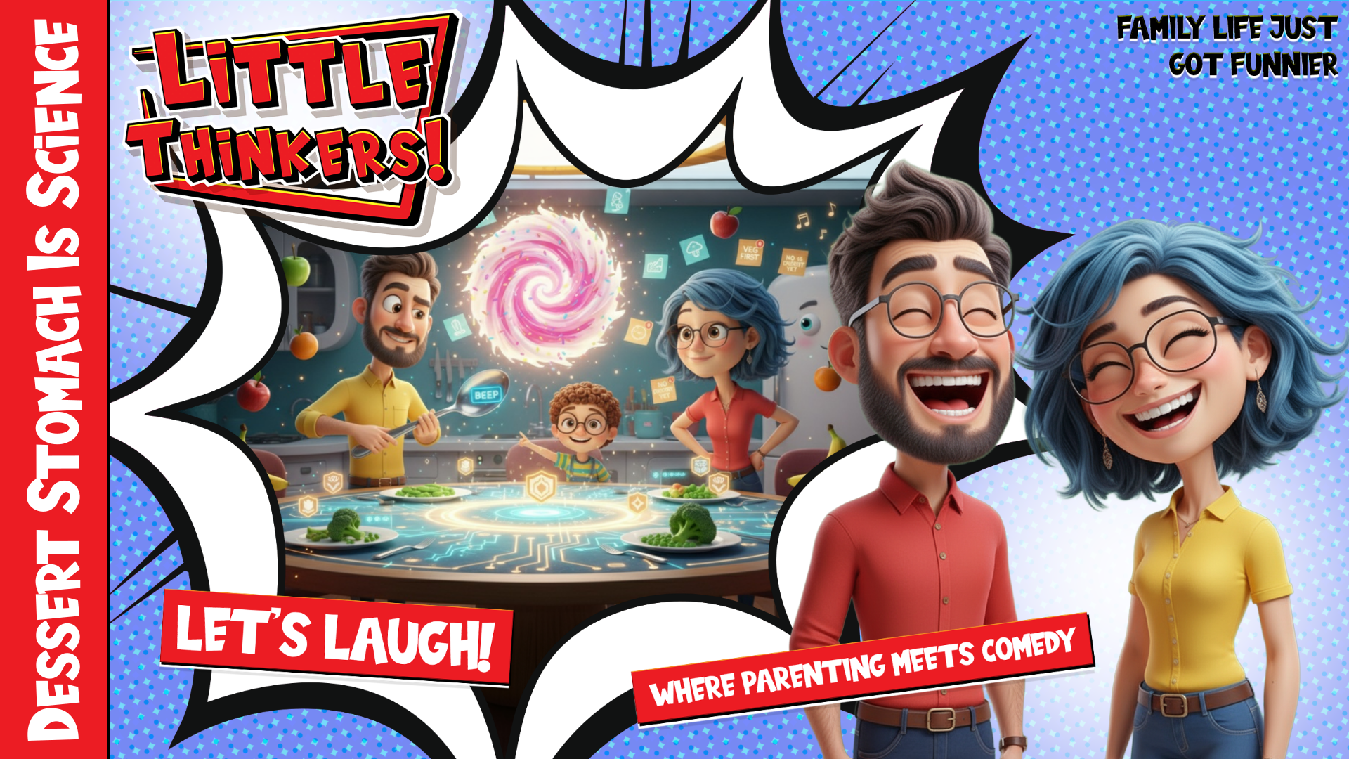 Thumbnail - Dessert Stomach Is Science (Family Humor)