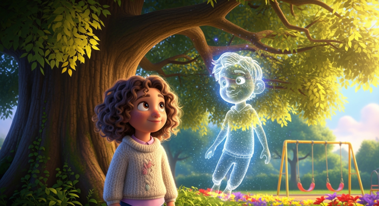 Lets Listen! - Emma and the Invisible Friend (Background)