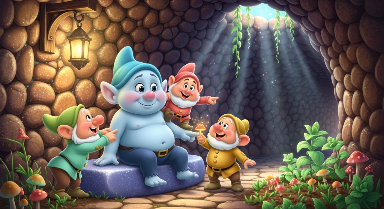 Lets Listen! - Rumpel, the Just-Right Giant (Background)