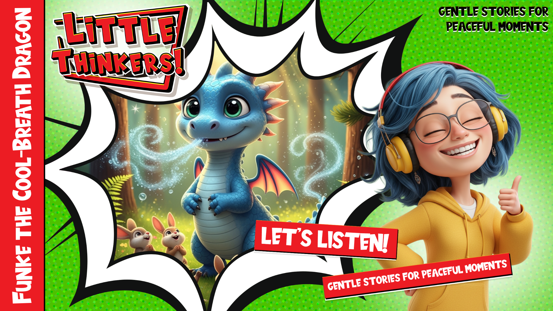 Thumbnail - Funke the Cool-Breath Dragon (Bedtime Story)
