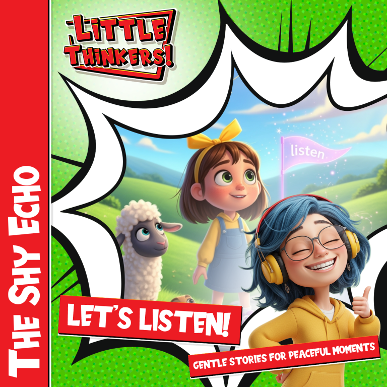 Cover - The Shy Echo (Bedtime Story)