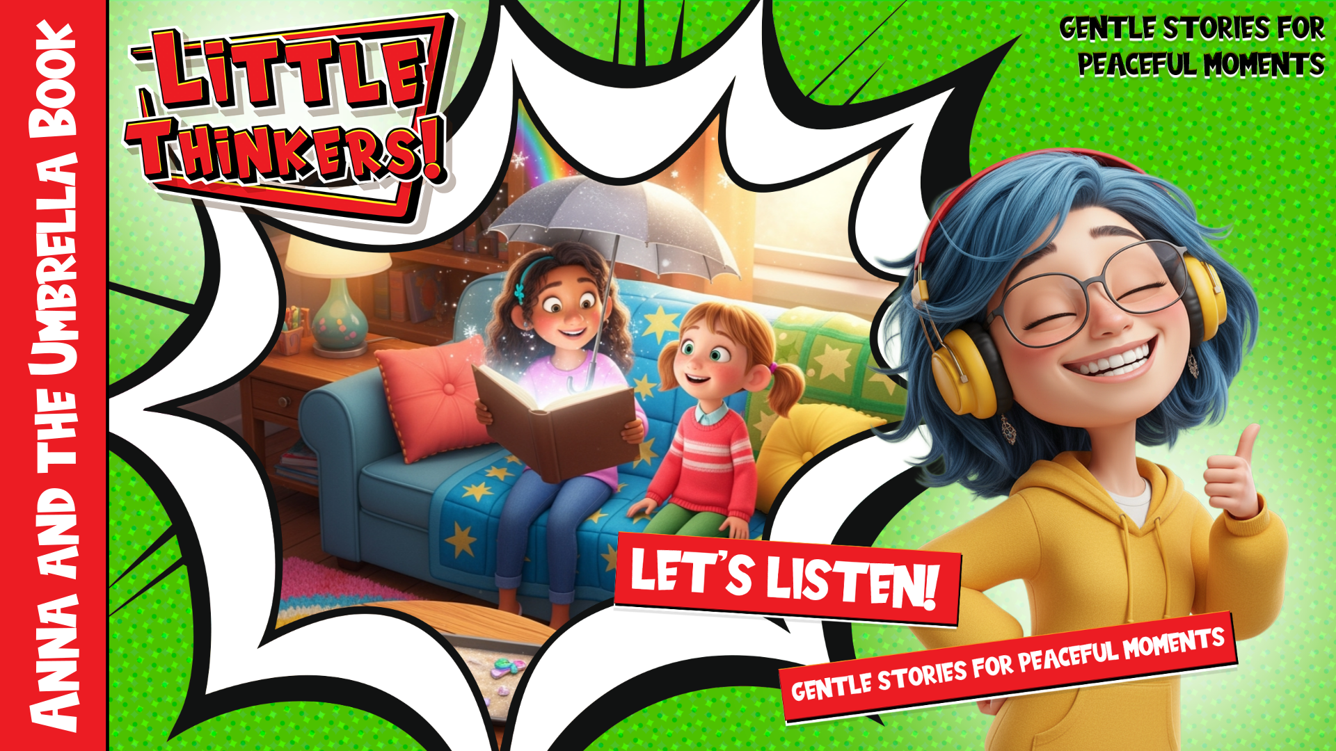 Thumbnail - Anna and the Umbrella Book (Bedtime Story)