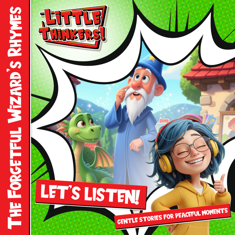 Cover - The Forgetful Wizard's Rhymes (Bedtime Story)