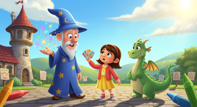 Lets Listen! - The Forgetful Wizard's Rhymes (Background)