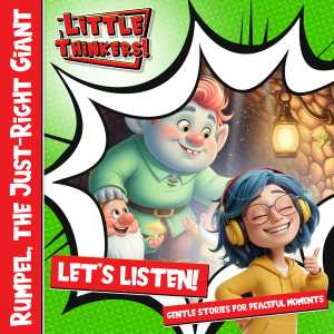 Cover - Rumpel, the Just-Right Giant (Bedtime Story)