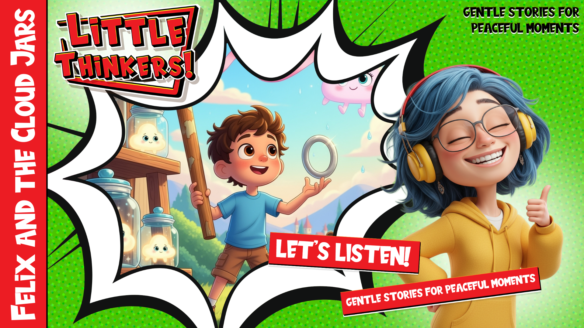 Thumbnail - Felix and the Cloud Jars (Bedtime Story)