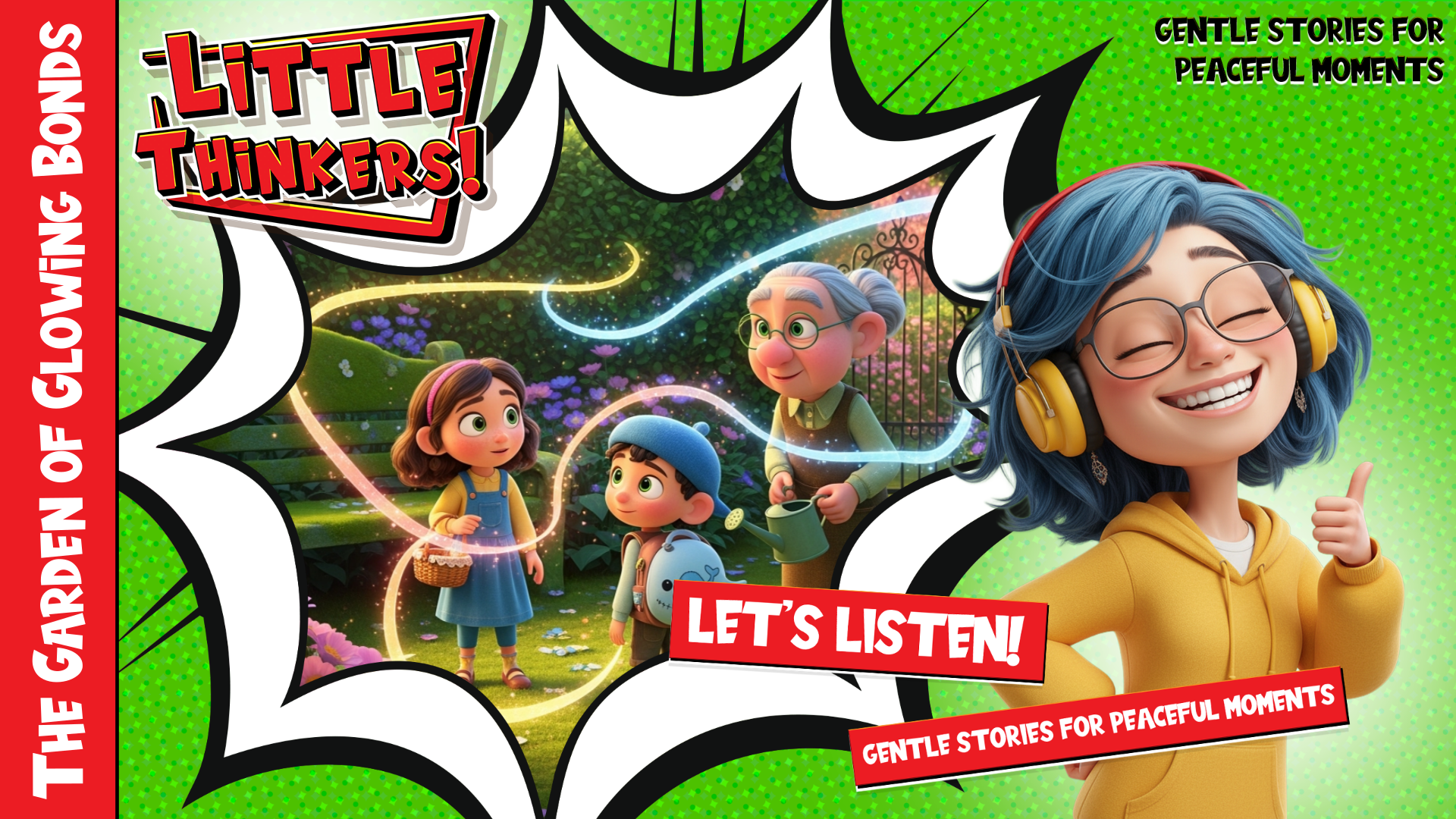 Thumbnail - The Garden of Glowing Bonds (Bedtime Story)