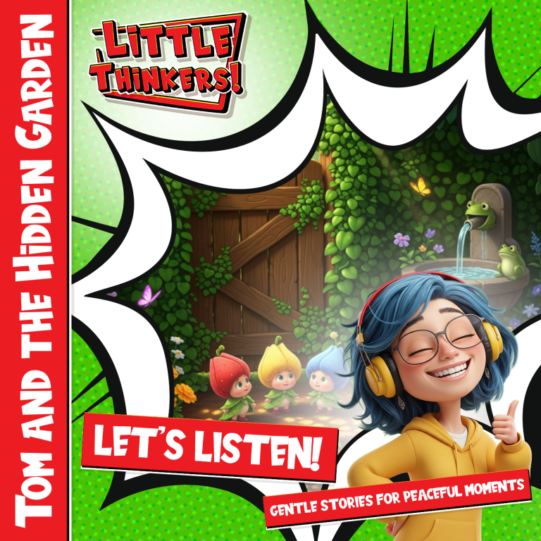 Cover - Tom and the Hidden Garden (Bedtime Story)