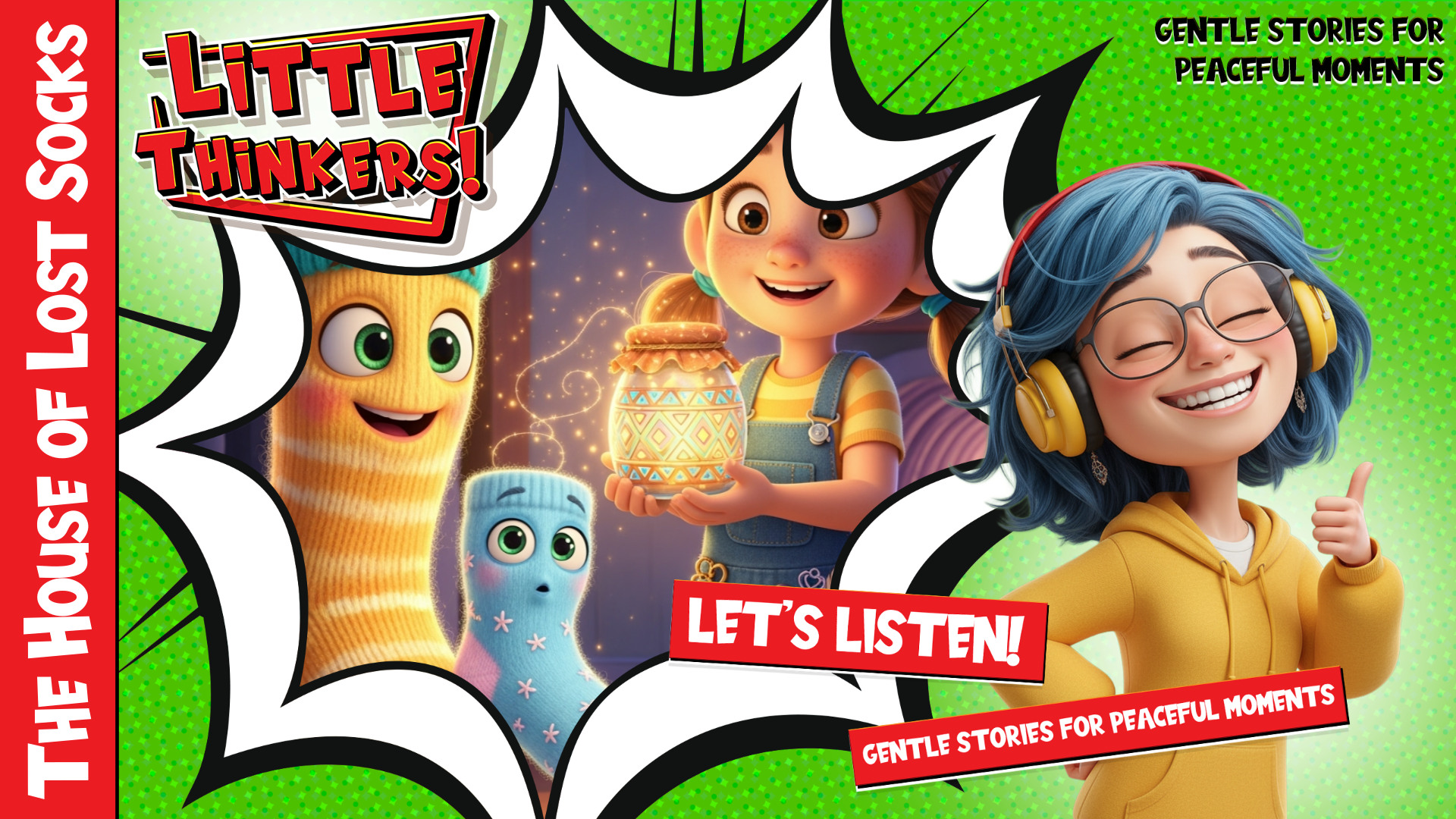 Thumbnail - The House of Lost Socks (Bedtime Story)