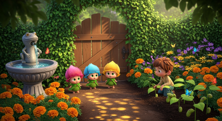 Lets Listen! - Tom and the Hidden Garden (Background)
