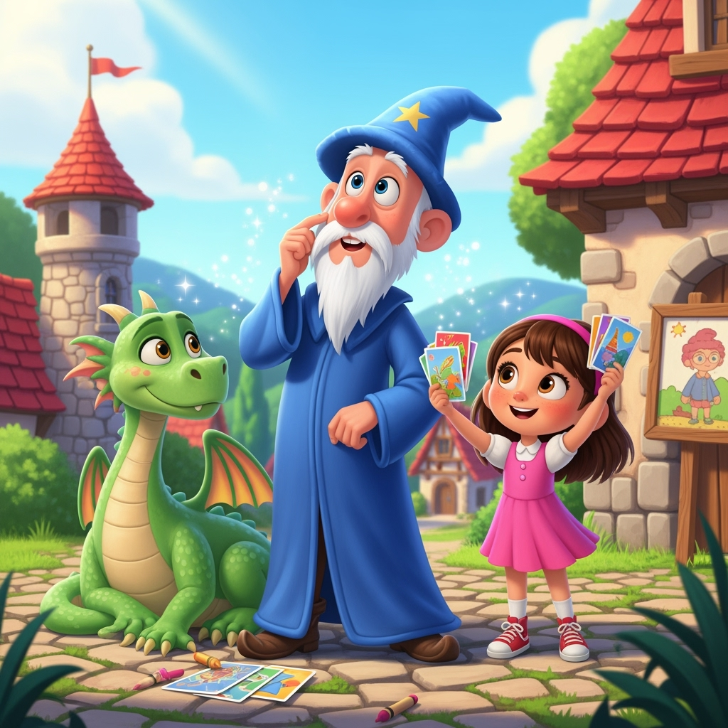 The Forgetful Wizard's Rhymes | Let's Listen! | Little Thinkers!