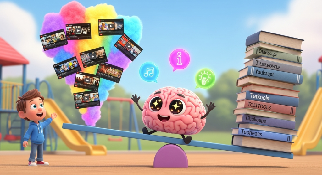 Lets Read! - 7 Reasons Why School Is Boring But YouTube Is Like Magic (And How To Turn Your Brain Into A Fun Machine) (Article 1)