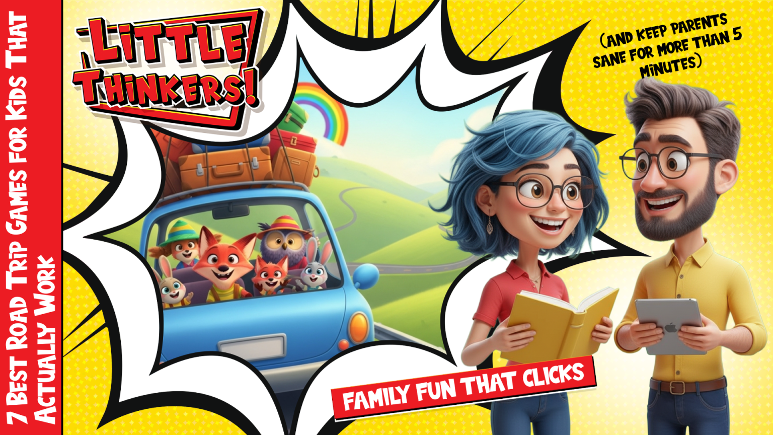 Lets Reflect! - 7 Best Road Trip Games for Kids That Actually Work (Thumbnail)